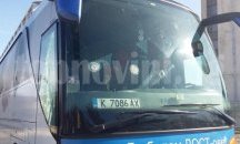 Разкриха извършителя на увреждането на автобуса, нает от политическа партия