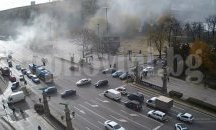 Бус се е запалил на Околовръстното в София