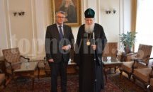 Българският патриарх Неофит прие гръцкия посланик
