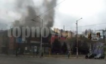Гори сградата на „Син Сити” в София