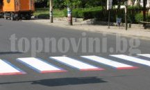 Освежават пътната маркировка в платените зони за паркиране до края на юни