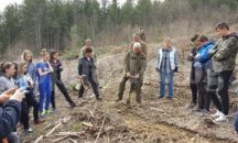Първата ученическа гора в Белица е факт