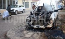 Горяха два автомобила в Търговище