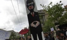 За 8-ми път в Белград се проведе протест "Срещу диктатурата"