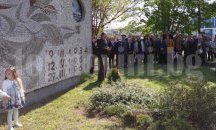 Откриха възстановения паметник на Юрий Гагарин в Пловдив