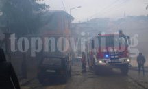 Късо съединение предизвика пожар на ул. Шипка в Шумен