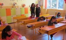 Второто градско състезание по краснопис и правопис за ученици от I и II клас се проведе във II ОУ "Д-р П. Берон" в Шумен