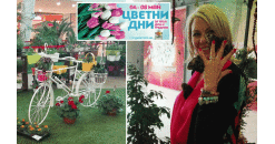 Дресирани пеперуди, вертикални градини и рози в кутии на изложението „Цветни дни в София“