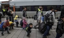Мигрантски наплив на датската граница към Швеция