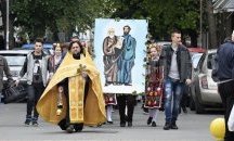 Литийно шествие премина по улиците на Айтос за Деня на Светите братя Кирил и Методий