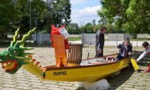 Нова атракция за пловдивчани, пускат „драконови“ лодки на Гребния канал
