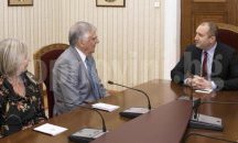 Радев се срещна с носителя на Нобелова награда по химия проф. Дан Шехтман