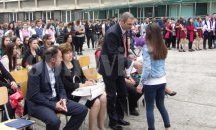 Изпратиха абитуриентите от гимназията по транспорт в Омуртаг