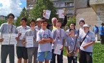 Медали за състезателите по авиомоделизъм от Търговище от национално състезание