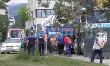 Ръкав на бетон-помпа удари работник в Благоевград