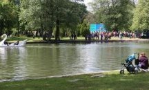 Ходене по вода-новата атракция в Благоевград