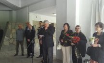 Трима кметове на Пловдив при откриването на плочата на Йордан Русков