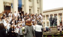 Стотици софиянци присъстваха на тържественото честване по повод 24 май, въпреки дъжда