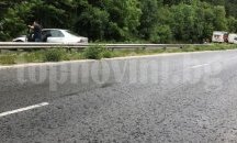 Товарен автомобил предизвика катастрофа край Стара Загора
