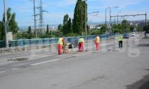 Новата организация за ремонта пак запуши Аспаруховия мост