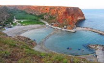 Без автомобили в залива Болата на морето