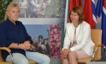 Джон Лоутън се срещна с кмета на Казанлък