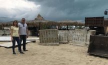 Отстраняват и бетонните основи на незаконните обекти на плаж „Слънчев бряг-север“
