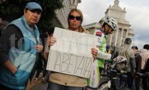 Десетки софиянци на протест по повод предстоящия ремонт на бул. „Дондуков”