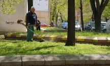 50 служители се занимават с косенето на тревата в Добрич