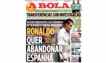 A Bola: Роналдо напуска Реал заради данъчните си проблеми