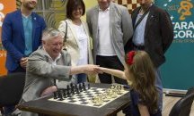 7-годишната Фабиана направи реми със световния шампион по шах Анатолий Карпов