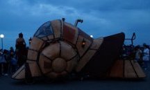 Гигантски охлюв премина през Бургас