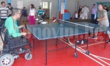 Хора с увреждания се състезаваха в турнир по тенис на маса в Русенския университет