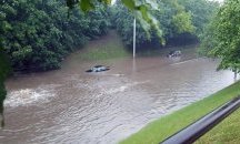Буря с проливни дъждове в Литва