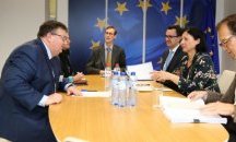 Сотир Цацаров се срещна с еврокомисарите Вера Юрова и Мария Габриел