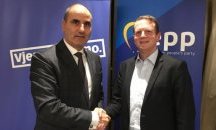 Цветан Цветанов проведе работна среща със заместник-председателя на ЕНП Кристиян Кремер