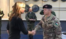 Екатерина Захариева посети Щаба на КФОР и Офиса на ЕС в Прищина