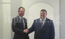 Сотир Цацаров се срещна с федералния прокурор на Германия д-р Петер Франк