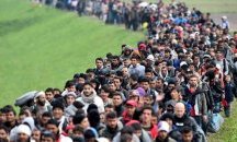 По-малко бежанци и мигранти през 2017 година