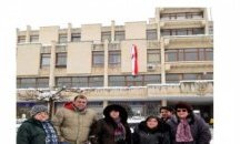 Петметрова мартеница краси Велико Търново