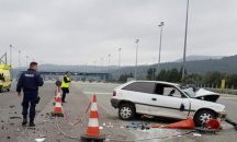 Гръцки шофьор спретна екшън на полицията (ВИДЕО)