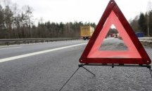 Ново свлачище по пътя за търговищкото село Александрово