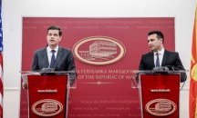 САЩ подкрепят Македония в разрешаването на спора за името