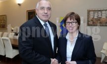 Борисов се срещна с бъдещия директор на Европол Катрин де Бол (СНИМКИ)