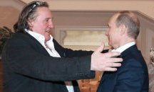 Жерар Депардийо гласува за президент на Русия