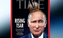 "Time" короняса Путин на корицата си