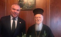 Марешки посрещна Цветница с Вселенския патриарх Вартоломей