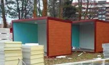 Пристигнаха новите павилиони в Слънчев бряг
