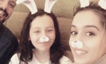 Стефан на Гала се готви за празниците с дъщерите
