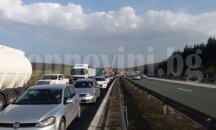 Задръстване на АМ "Тракия" в посока Пловдив